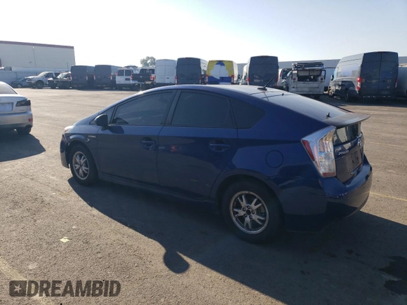 2011 Toyota Prius I with VIN JTDKN3DU4B0256363, listed as a Copart auction lot 83121644 with 188,129 mi miles and Salvage Title. Bid and sale history available at carsss.com. Image 2.