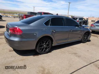 2015 Volkswagen Passat SE with VIN 1VWBS7A35FC014128, listed as a Copart auction lot 51010485 with 154,263 mi miles and Salvage title. Bid and sale history available at DreamBid. Image 3.