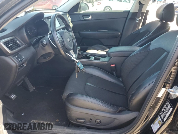 2018 Kia Optima LX with VIN 5XXGT4L34JG201662, listed as a Copart auction lot 48596285 with 136,859 mi miles and Salvage Title. Bid and sale history available at carsss.com. Image 7.