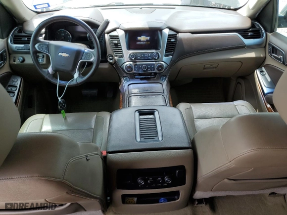 2017 Chevrolet Tahoe Premier with VIN 1GNSCCKC2HR193680, listed as a Copart auction lot 53711135 with 103,694 mi miles and Salvage Title. Bid and sale history available at carsss.com. Image 8.