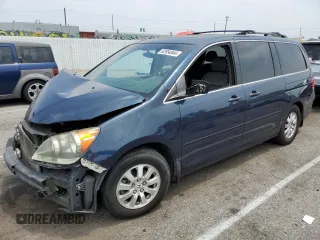 2009 Honda Odyssey EX-L with VIN 5FNRL38729B413361, listed as a Copart auction lot 62954844 with 166,242 mi miles and Salvage Title. Bid and sale history available at carsss.com. Image 1.