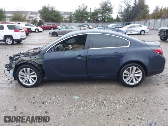 2016 Buick Regal with VIN 2G4GK5EX1G9195453, listed as a IAAI auction lot 41066680 with 93,294 mi miles. Bid and sale history available at carsss.com. Image 14.