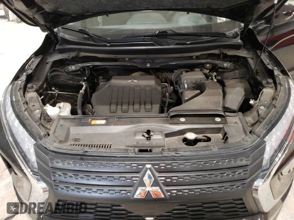 2022 Mitsubishi Eclipse Cross ES z VIN JA4ATUAA6NZ002360, wystawiony jako Copart lot #87186754 z przebiegiem 66 364 mil mil oraz Szkoda całkowita • Salvage title. Historia ofert i sprzedaży dostępna na DreamBid. Obrazek 14.