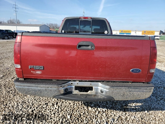2002 Ford F-150 XL with VIN 1FTRX17W72NB29281, listed as a Copart auction lot 44590305 with 319,663 mi miles and Salvage Title. Bid and sale history available at carsss.com. Image 6.