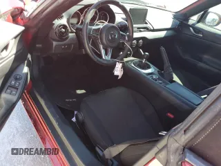 2021 Mazda MX-5 Miata Sport with VIN JM1NDAB7XM0452716, listed as a Copart auction lot 48001955 with 19,168 mi miles and Salvage title. Bid and sale history available at DreamBid. Image 8.