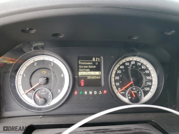 2013 Ram 2500 Tradesman with VIN 3C6UR5CL5DG536252, listed as a Copart auction lot 43381245 with 354,854 mi miles and Salvage Title. Bid and sale history available at carsss.com. Image 9.