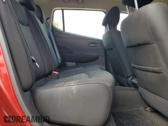 2021 Nissan LEAF SV with VIN 1N4AZ1CV8MC553173, listed as a Copart auction lot 68768674 with 18,082 mi miles and Non repairable. Bid and sale history available at DreamBid. Image 10.