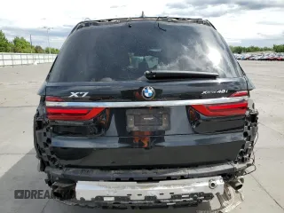 2022 BMW X7 xDrive40i z VIN 5UXCW2C01N9J33094, wystawiony jako Copart lot #57254975 z przebiegiem 26 145 mil mil oraz Szkoda całkowita • Salvage title. Historia ofert i sprzedaży dostępna na DreamBid. Obrazek 6.