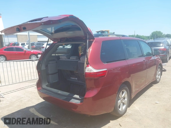 2018 Toyota Sienna LE Auto Access Seat with VIN 5TDKZ3DC9JS908806, listed as a IAAI auction lot 42457277 with 166,229 mi miles and . Bid and sale history available at DreamBid. Image 4.