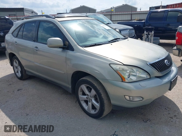 2006 Lexus RX with VIN 2T2GA31U16C051211, listed as a IAAI auction lot 42147731 with 221,584 mi miles. Bid and sale history available at carsss.com. Image 1.