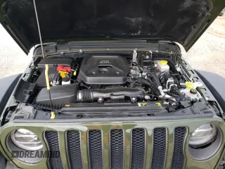 2022 Jeep Wrangler Unlimited Rubicon with VIN 1C4HJXFN1NW176037, listed as a Copart auction lot 44835045 with 36,043 mi miles and Salvage title. Bid and sale history available at DreamBid. Image 13.