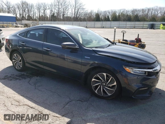 2020 Honda Insight Touring with VIN 19XZE4F98LE003522, listed as a Copart auction lot 51084565 with 73,763 mi miles and Salvage Title. Bid and sale history available at carsss.com. Image 4.