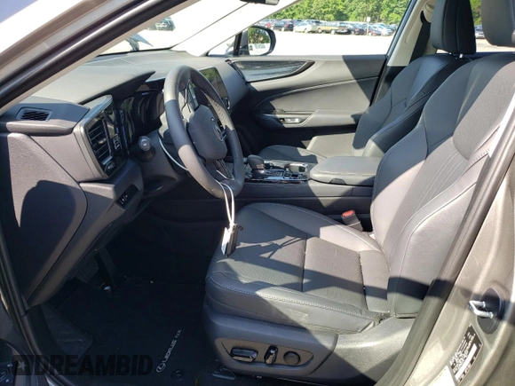 2022 Lexus NX with VIN 2T2AGCEZ1NC014751, listed as a Copart auction lot 58601123 with 4,362 mi miles. Bid and sale history available at carsss.com. Image 7.