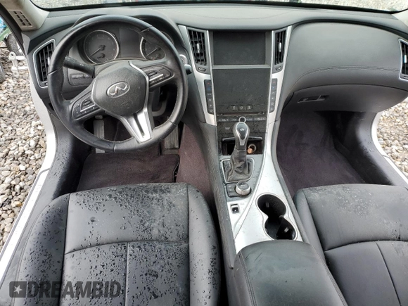 2020 Infiniti Q50 Pure с VIN JN1EV7AP7LM203642, выставлен на аукционе Copart как лот 82875694 с пробегом 55 727 миль миль и Списание • Salvage title. История ставок и продаж доступна на DreamBid. Изображение 8.