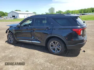 2025 Ford Explorer Active z VIN 1FMUK8DH1SGB27047, wystawiony jako Copart lot #56142875 z przebiegiem 1 699 mil mil oraz Szkoda całkowita • Salvage title. Historia ofert i sprzedaży dostępna na DreamBid. Obrazek 2.