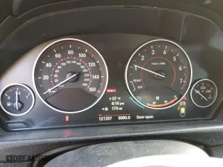 2014 BMW 3 Series Gran Turismo 328i xDrive with VIN WBA3X5C52ED558409, listed as a Copart auction lot 43282895 with 121,357 mi miles and Salvage Title. Bid and sale history available at carsss.com. Image 9.