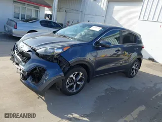2020 Kia Sportage LX with VIN KNDPM3ACXL7719197, listed as a IAAI auction lot 41733259 with 57,888 mi miles. Bid and sale history available at carsss.com. Image 17.