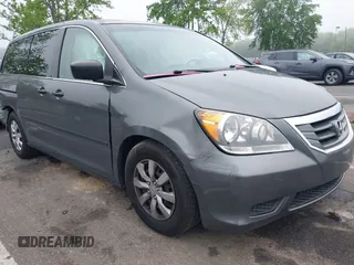 2008 Honda Odyssey LX with VIN 5FNRL38208B098188, listed as a IAAI auction lot 42271650 with 212,470 mi miles and . Bid and sale history available at DreamBid. Image 1.