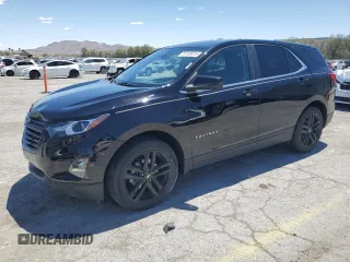 2021 Chevrolet Equinox LT with VIN 3GNAXKEV4ML310135, listed as a Copart auction lot 57139515 with 43,530 mi miles and Salvage title. Bid and sale history available at DreamBid. Image 1.