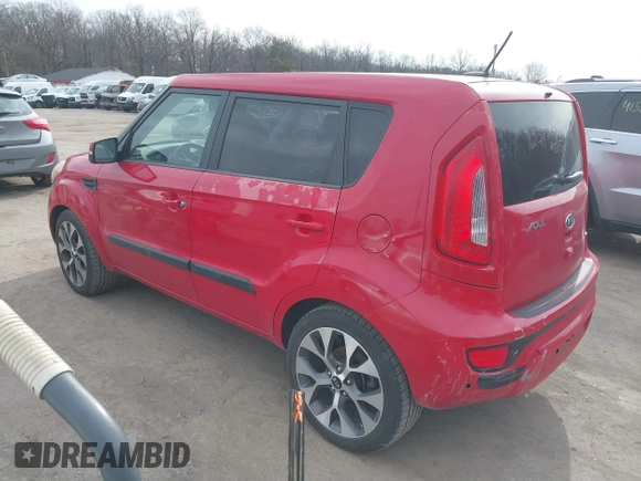 2012 Kia Soul + with VIN KNDJT2A68C7370795, listed as a IAAI auction lot 41540199 with 119,966 mi miles. Bid and sale history available at carsss.com. Image 3.