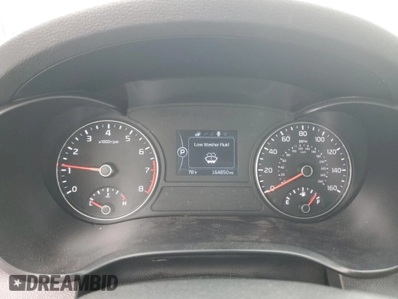 2016 Kia Optima EX with VIN 5XXGU4L38GG092788, listed as a Copart auction lot 58776745 with 164,850 mi miles and Salvage title. Bid and sale history available at DreamBid. Image 9.