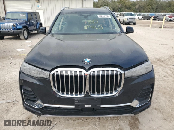 2020 BMW X7 xDrive40i with VIN 5UXCW2C01L9B96566, listed as a Copart auction lot 44604155 with 0 mi miles and Clean Title. Bid and sale history available at carsss.com. Image 5.