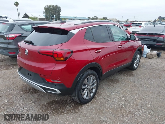 2021 Buick Encore GX Select with VIN KL4MMDSL0MB050096, listed as a IAAI auction lot 42408514 with 36,005 mi miles and . Bid and sale history available at DreamBid. Image 4.