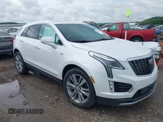2023 Cadillac XT5 AWD Premium Luxury with VIN 1GYKNDRS9PZ199653, listed as a IAAI auction lot 42205799 with 23,751 mi miles and . Bid and sale history available at DreamBid. Image 1.