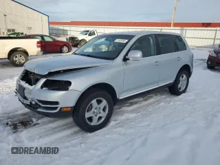 2007 Volkswagen Touareg V6 with VIN WVGZE77L57D000382, listed as a Copart auction lot 41463895 with 140,961 mi miles and Salvage Title. Bid and sale history available at DreamBid. Image 1.