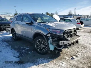 2021 Honda CR-V EX-L with VIN 5J6RW2H89ML003313, listed as a Copart auction lot 89165525 with 0 mi miles and Salvage Title. Bid and sale history available at carsss.com. Image 12.