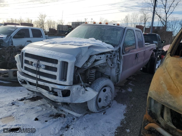 2008 Ford Super Duty F-350 DRW XL with VIN 1FTWW33R58EA65591, listed as a Copart auction lot 88522395 with 0 mi miles and Salvage Title. Bid and sale history available at carsss.com. Image 1.