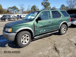 2002 Isuzu Rodeo S with VIN 4S2CK58W724334510, listed as a Copart auction lot 45355875 with 121,884 mi miles and Clean Title. Bid and sale history available at carsss.com. Image 1.