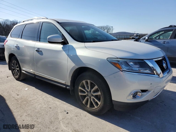 2013 Nissan Pathfinder S with VIN 5N1AR2MN9DC687930, listed as a Copart auction lot 86214884 with 166,591 mi miles and Clean Title. Bid and sale history available at carsss.com. Image 4.