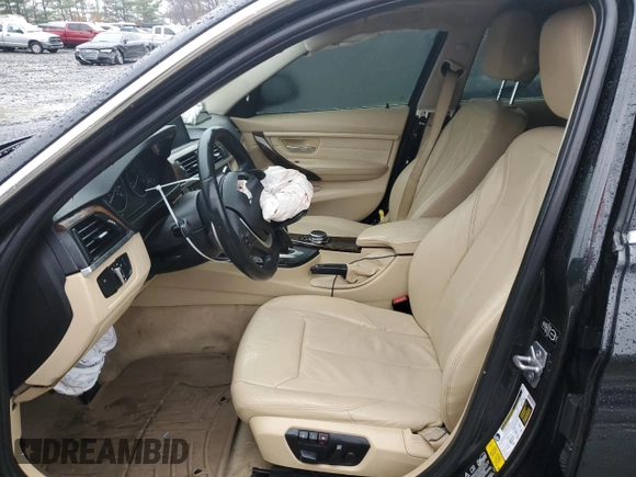 2014 BMW 3 Series 328d xDrive with VIN WBA3K5C59EKT33057, listed as a Copart auction lot 82470424 with 157,288 mi miles and Salvage title. Bid and sale history available at DreamBid. Image 7.