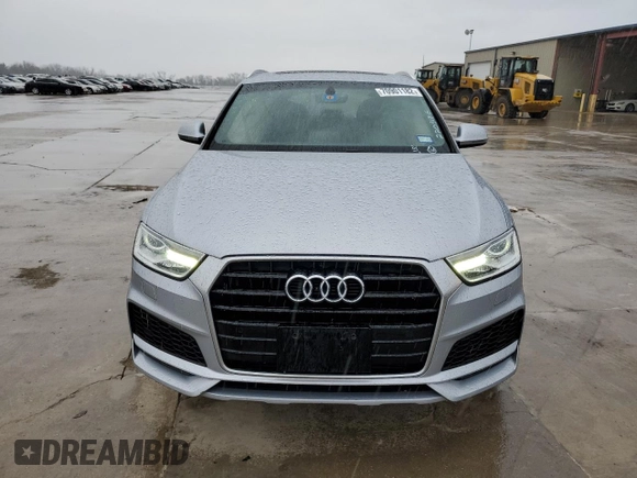2018 Audi Q3 Premium with VIN WA1BCCFS5JR031889, listed as a Copart auction lot 70901182 with 83,777 mi miles. Bid and sale history available at carsss.com. Image 5.