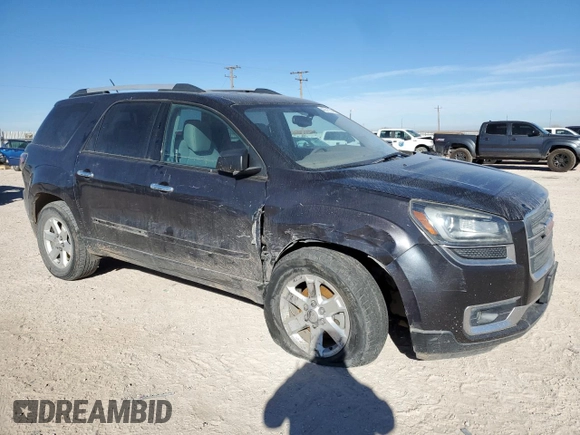 2015 GMC Acadia SLE with VIN 1GKKRPKD7FJ224963, listed as a Copart auction lot 43741755 with 141,885 mi miles and Salvage Title. Bid and sale history available at carsss.com. Image 4.