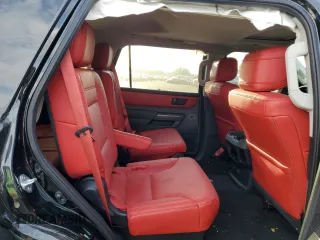 2023 Toyota Sequoia SR5 with VIN 7SVAAABA5PX001259, listed as a Copart auction lot 62706504 with 20,865 mi miles and Salvage Title. Bid and sale history available at carsss.com. Image 11.
