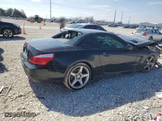 2014 Mercedes-Benz SL-Class SL 550 with VIN WDDJK7DA4EF027626, listed as a Copart auction lot 45666115 with 0 mi miles and Salvage Title. Bid and sale history available at carsss.com. Image 3.