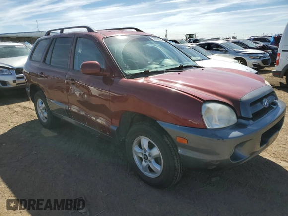 2005 Hyundai Santa Fe GLS with VIN KM8SC73D95U920289, listed as a Copart auction lot 72816834 with 120,879 mi miles and Salvage Title. Bid and sale history available at carsss.com. Image 4.