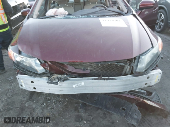 2014 Honda Civic Sedan EX with VIN 19XFB2F87EE081820, listed as a IAAI auction lot 41326205 with 103,868 mi miles. Bid and sale history available at carsss.com. Image 6.