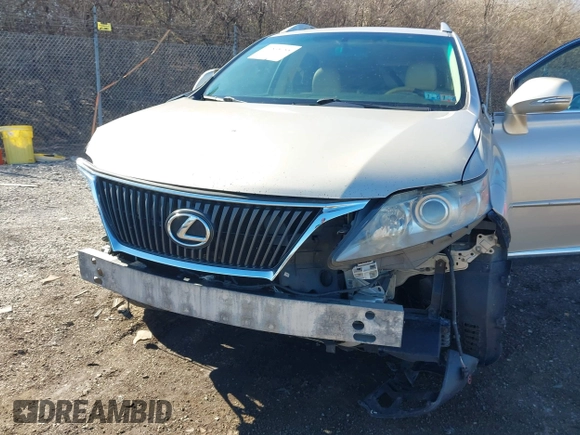 2012 Lexus RX 350 with VIN 2T2BK1BAXCC121378, listed as a IAAI auction lot 41838788 with 285,010 mi miles. Bid and sale history available at carsss.com. Image 6.