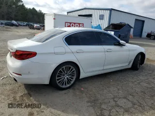 2019 BMW 5 Series 530i with VIN WBAJA5C58KWA57892, listed as a Copart auction lot 48754435 with 74,991 mi miles and Salvage Title. Bid and sale history available at DreamBid. Image 3.