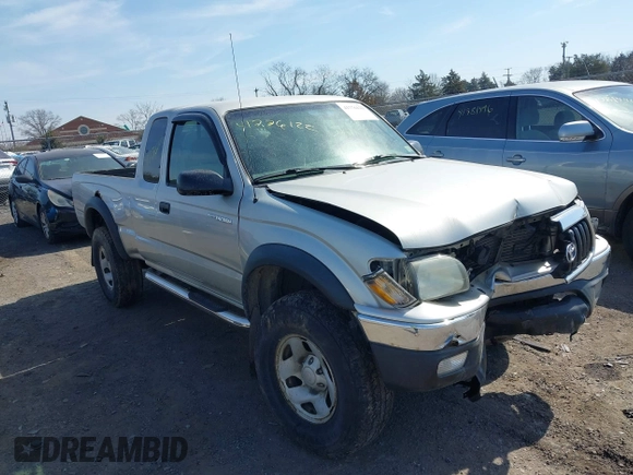 2004 Toyota Tacoma with VIN 5TEWN72N44Z342540, listed as a IAAI auction lot 41776122 with 178,867 mi miles and . Bid and sale history available at DreamBid. Image 1.