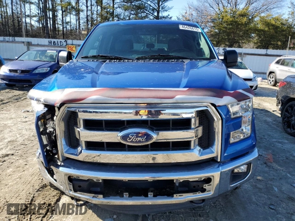 2016 Ford F-150 XLT with VIN 1FTEW1EF6GFC60143, listed as a Copart auction lot 46426815 with 186,891 mi miles and Salvage Title. Bid and sale history available at carsss.com. Image 5.