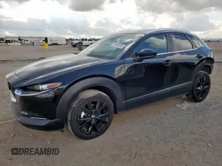 2025 Mazda CX-30 S Select Sport with VIN 3MVDMBBM2SM804736, listed as a Copart auction lot 62488245 with 6,630 mi miles and Salvage title. Bid and sale history available at DreamBid. Image 1.