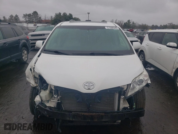 2011 Toyota Sienna XLE with VIN 5TDDK3DC8BS028341, listed as a Copart auction lot 51508345 with 178,411 mi miles and Salvage Title. Bid and sale history available at carsss.com. Image 5.