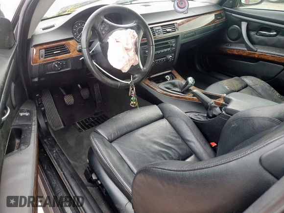 2007 BMW 3 Series 335i with VIN WBAWB73537P155113, listed as a Copart auction lot 54203555 with Not provided miles and Salvage title. Bid and sale history available at DreamBid. Image 8.