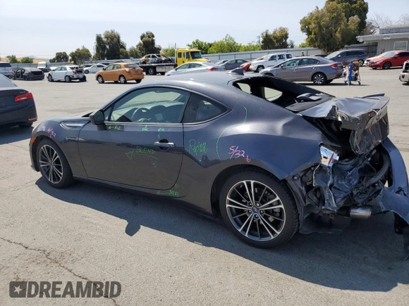 2016 Subaru BRZ Limited with VIN JF1ZCAC1XG9601646, listed as a Copart auction lot 61813395 with 60,793 mi miles and Salvage title. Bid and sale history available at DreamBid. Image 2.