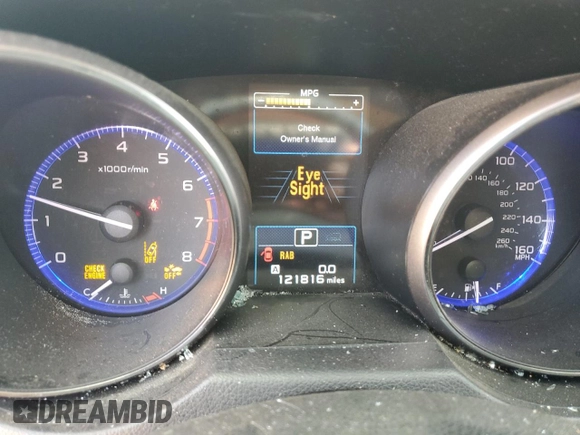 2017 Subaru Outback Limited with VIN 4S4BSENC1H3225245, listed as a Copart auction lot 48567765 with 121,816 mi miles and Salvage title. Bid and sale history available at DreamBid. Image 9.