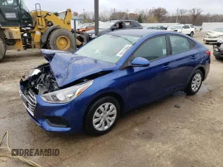 2021 Hyundai Accent SE with VIN 3KPC24A64ME139546, listed as a Copart auction lot 76922743 with 18,962 mi miles. Bid and sale history available at carsss.com. Image 1.